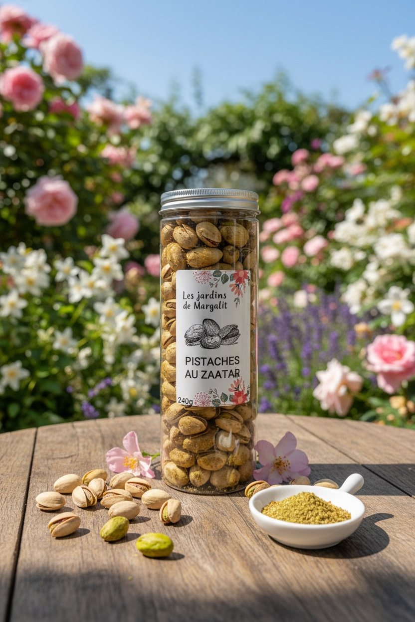 PISTACHES AU ZAATAR
